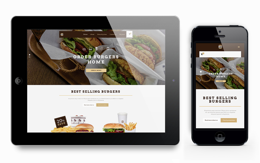 Burger_Responsive_Layout