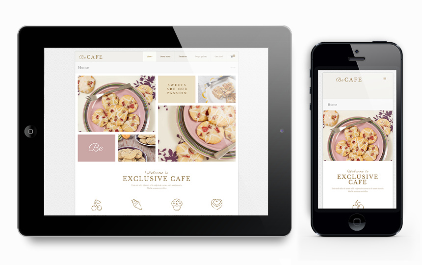 Cafe_Responsive_Layout