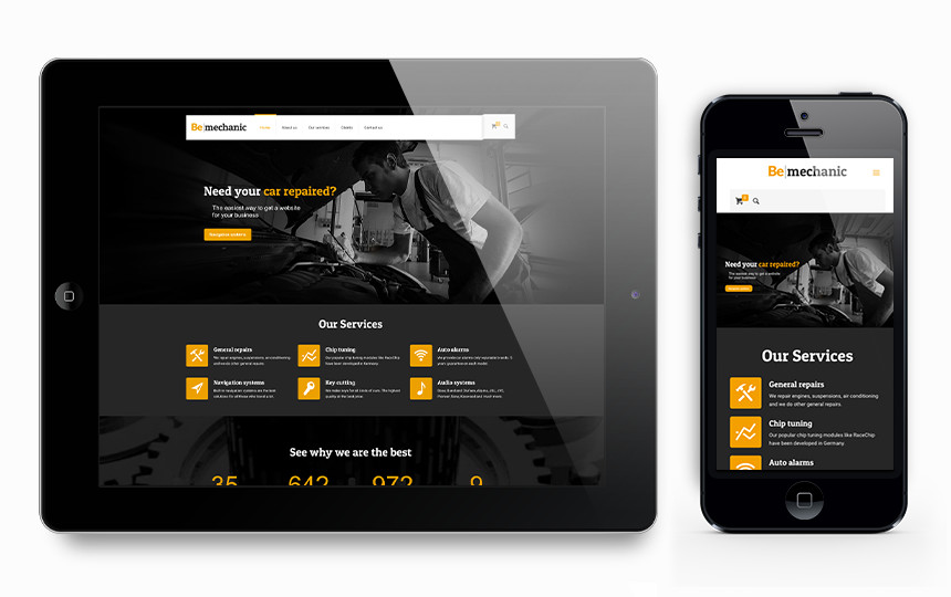 Mechanic_Responsive_Layout